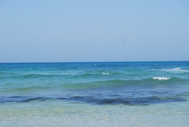 Il mare blu